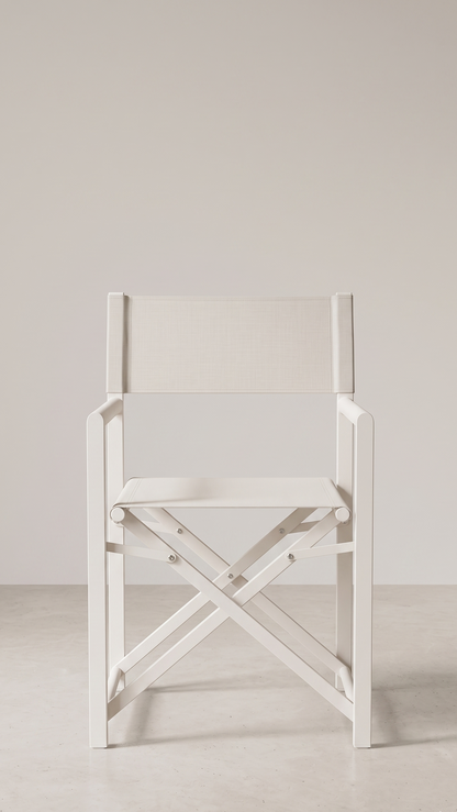 Chaise d'extérieur LUMINA - Set de 4 + housses - RICCIO