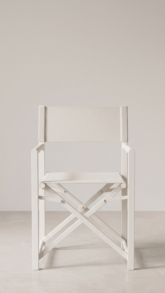 Chaise d'extérieur LUMINA - Set de 4 + housses - RICCIO