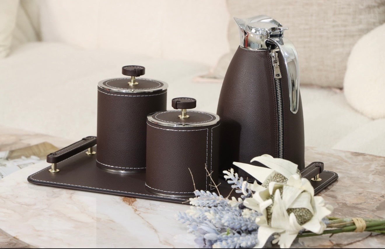 Ensemble thermal - Collection Majesté - Chocolat glacé